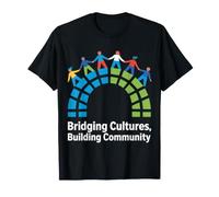 Colmare Le Culture Costruire Il Design comunitario Maglietta