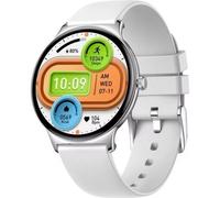 Colmi V89 GPS Bluetooth 43mm AMOLED Argento Cinturino Silicone M GPS Cardio Sonno