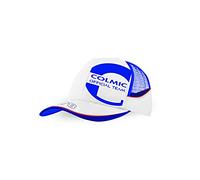 Colmic Cappello da Pesca Cappello Bianco con Rete Mare Surfcasting Spinning Traina Tonno Spigola