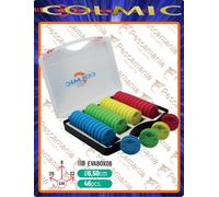 Colmic Eva Box scatola con rotolini surf casting travi cm Ø6,50 |46 pcs