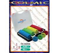 Colmic Eva Box scatola con rotolini surf casting travi cm Ø6,50 |46 pcs