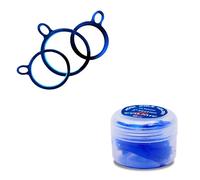 Colmic - Hook Pole Holder - Fermagancio Universale in Velcro per Canna da Pesca - Compatibile con Ø13,5 - Contenitore Riutilizzabile Incluso - Prodotto Ufficiale Colmic