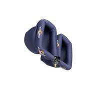 Colmic Rete Doppia Pinocchio con Gomma, Retino Roubaisienne, Blu, Plastica, Neoprene, 110 dB, Clacson per Veicoli