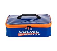 Colmic Rig Board Box Impermeabile | Borsa Porta Rig EVA, Porta Terminali Pesca, Custodia Rig Board | Coperchio Trasparente, Cerniere Anti-Salsedine, Maniglia Anti-Shock | 35.5x25x10 cm - RIG BOARD 300