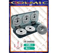 Colmic RIG STORAGE WALLET scatola con 6 rotolini surf casting travi ruzzole