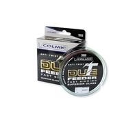 Colmic T-DUE Feeder Fast Sinking - Bobina 150 m - Ø 0.230 mm, Monofilo da Pesca Made in Japan - Anti Twist, Affondamento Rapido, Resina Fluorurata, Alta Sensibilità