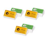 Colofonia Naturale per Violino, Viola e Violoncello - Colofonia naturale chiara per Archi poco polverosa - Colore Giallo - Confezione da 3 Pezzi (KIT - 3 Pezzi)