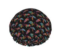 Coloful Cuffie da a per Tartarughe Marine per Donna,Cuffie per Capelli da a Riutilizzabili Impermeabili Cuffie da Bagno Cuffia da a Turbante per Ragazze