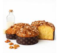 Colomba Artigianale Classica Mandorlata con Latte e Burro di Bufala - Con Uvetta Sultanina Australiana e Buccia d'Arancia Candita - Pasticceria La Torraca - 1,2 Kg - Cilento - Campania