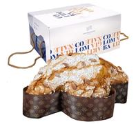 Colomba Artigianale Classica Mandorlata - Il Gusto Autentico del Cilento - Con Canditi - Chef San Giovanni - 1Kg - Campania