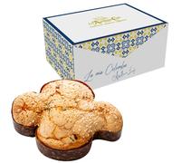 Colomba Artigianale Ricotta e Pera 1 Kg - Lievito Madre, Pere Candite, Cioccolato e Nocciole - Dolce Pasquale Made in Italy, Regalo Gourmet - Pasticceria F.lli Avallone (RICOTTA E PERA)