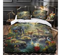 Colomba bianca in volo copripiumino 3 pezzi morbida stampa 3D con federa con federe decorazione per camera da letto spirituale Set Di Copripiumino for bambini e adulti Super king（260x220cm）