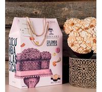 Colomba Classica Pasquale 1kg con Shopper Elegante Dolce Tradizionale Soffice con Arancia Candita Glassa e Mandorle Ideale per Regalo Pasqua e Condivisione