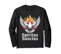 Colomba dello Spirito Santo Chiesa cattolica di Messa Latina Maglia a Manica