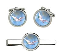 Colomba Di Il Ark Cristiano Gemelli E Fermacravatta Set