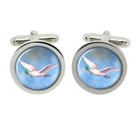 Colomba Di Il Ark Cristiano Gemelli IN Cromo Scatola