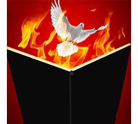 Colomba e fuoco Libro trucchi magici Oggetti che compaiono dalla fiamma Libro magico Mago Illusioni palcosceniche Gimmick Puntelli Accessori Commedia