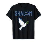 Colomba ebraica ebraica della Pace Shalom Maglietta