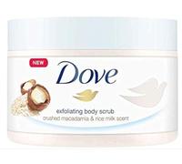 Colomba esfoliante per il corpo macadamia e latte di riso, 225 ml