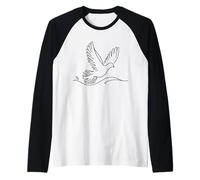 Colomba Linea Ornithologist Maglia con Maniche Raglan