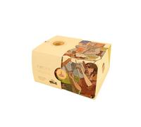 Colomba Pasquale Artigianale alla Manna 1 kg - Dolce di Pasticceria Siciliana con Creme Spalmabili Assortite e Lievitazione Naturale