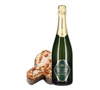 Colomba 'Tradizionale' Massari e Trento Spumante Altemasi