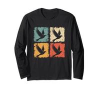 Colomba Vintage Uccello Della Pace Per Gentilezza Uomini Donne Bambini Maglia a Manica