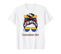 Colombia Pride Bandiera Spirit Pride Cheer Home Maglietta