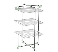 Stendibiancheria "alpina 30" acciaio verniciato mt.30 - cm. 68x68x112h. 1 pezzi