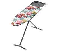 Colombo Asse da Stiro Performance 120x44 cm con Porta Caldaia 10 kg | Asse da Stiro Pieghevole Altezza Regolabile Fino a 95cm, Gambe Monotubo Ø35mm Stabili e Fodera in Cotone Biologico | Made in Italy