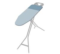 COLOMBO Asse da Stiro SOLID Jr 114x36 cm, Regolabile 5 Posizioni fino a 90 cm, Poggiaferro Rinforzato, Foderina in Cotone Biologico con Parking Zone per appoggiare direttamente il ferro, Made in Italy