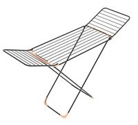 Colombo | Bold Stendibiancheria da Pavimento a Cavalletto 20m Stenditura | Stendino Pieghevole Anti-Ruggine con Ali e Porta Calze in Acciaio Verniciato e Alluminio | Capacità 9kg | Made in Italy