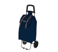 Carrello Portaspesa SMART In Acciaio Sacca Impermeab. Portata 25kg Capacita 40L