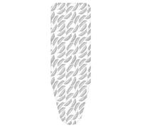 Colombo | Copri Asse da Stiro Piuma Tg. M 124x46cm con Clip Fermanodo | Foderina di Ricambio Due Strati con Clip Fermanodo per Asse da Stiro | Made in Italy