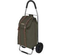 Colombo DAKAR Carrello Porta Spesa Acciaio Verde militare Portata 30 Kg