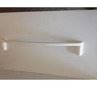 COLOMBO DESIGN-B0109 LUNA-PORTA ASCIUGAMANI CM.48 IN OTTONE LACCATO BIANCO