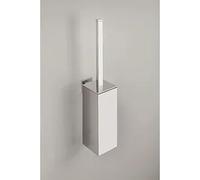 Colombo Design Porta scopino quadro a muro cromo Basic Q B3707