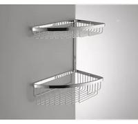 Colombo Design Cestino Angolare Doppio Dx Cromato Codice Prod: B96120cr