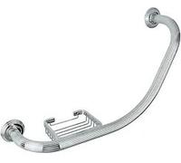 Colombo Design Hermitage B3375 Maniglione Da Vasca Cro C/portasapone Codice Prod: B33750cr