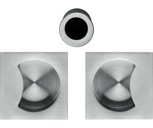 COLOMBO DESIGN Kit Maniglia Da Incasso OPEN SQ quadra cieca con maniglietta di