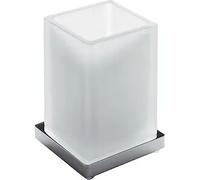 Colombo Design Look Porta Bicchiere Appoggio Satinato Cromato Codice Prod: B16410bm-Van