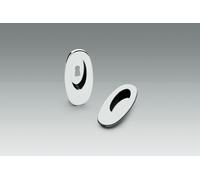 COLOMBO DESIGN Maniglia Da Incasso CB111 ovale singola cieca mat. OTTONE col.