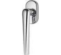 Colombo Design Maniglia Finestra Robotre CD92DK Senza Movimento (Cromato Satinato) Argento Legno