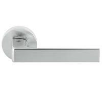 COLOMBO DESIGN Maniglia ROBOCINQUE coppia con rosette e bocchette tonde foro