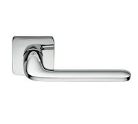 COLOMBO DESIGN Maniglia ROBOQUATTRO "S" coppia con rosette e bocchette quadre