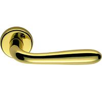 COLOMBO DESIGN Maniglia ROBOT coppia con rosette e bocchette tonde foro yale