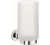 Colombo Design Nordic Porta Bicchiere A Parete Bianco Cromato Codice Prod: B52020cr-Van