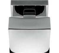 COLOMBO DESIGN Pomolo SQUARE quadro fisso con rosetta mat. OTTONE col. CROMO MAT