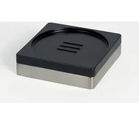 Colombo Design Porta Sapone Appoggio Cromato/resina Nera Serie Miniq Codice Prod: B50400cr-Rne