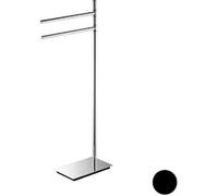 Colombo Design Square Piantana 2 Porta Salviette Nero Opaco Codice Prod: B99010nm